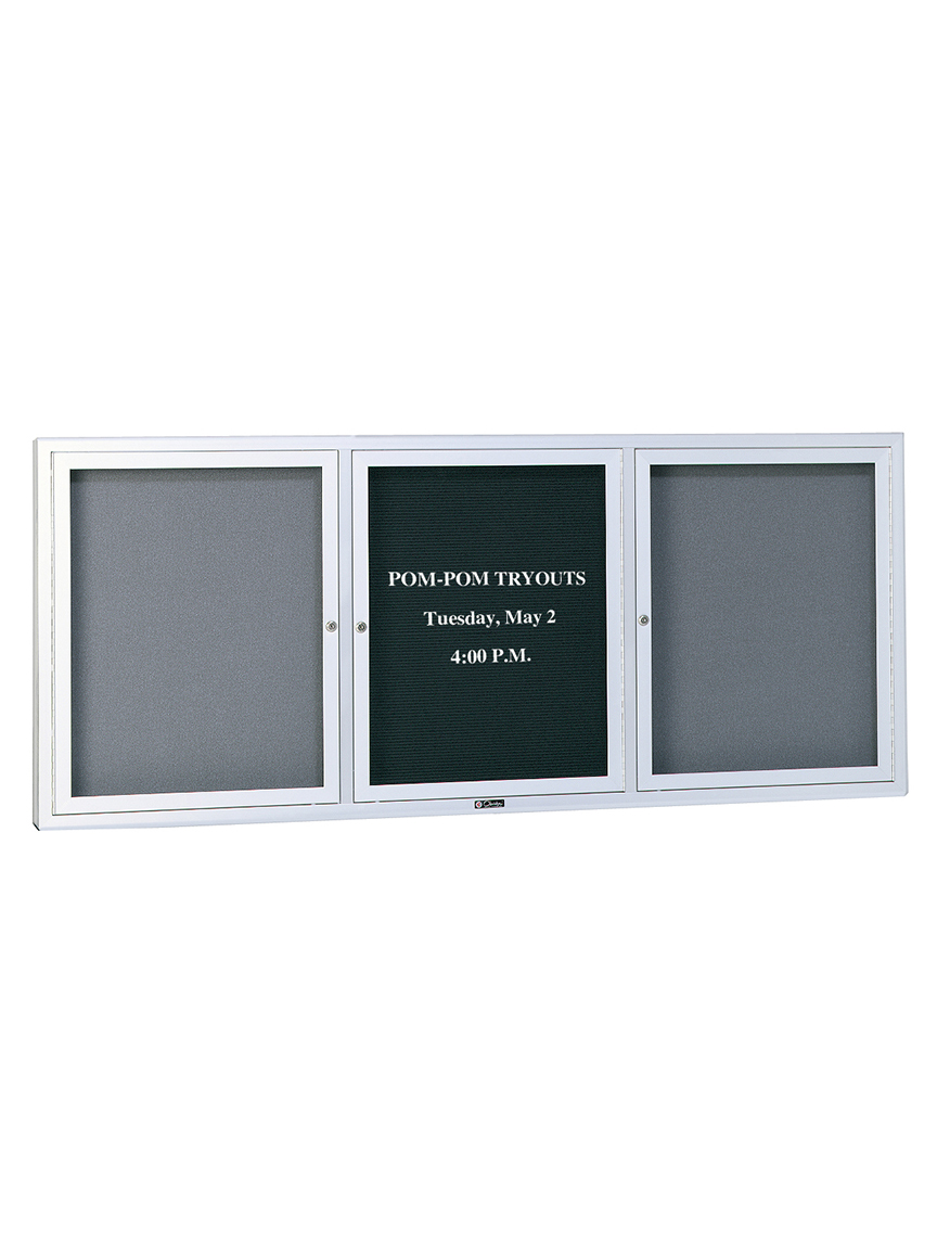 Universal Series Bulletin Board/Directory Cabinet