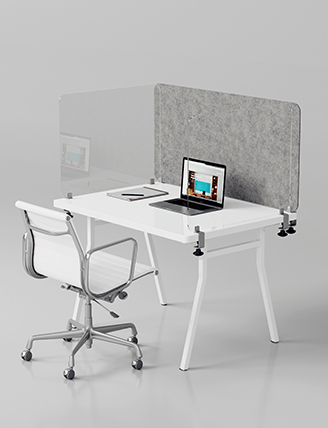 Frameless Desk Dividers