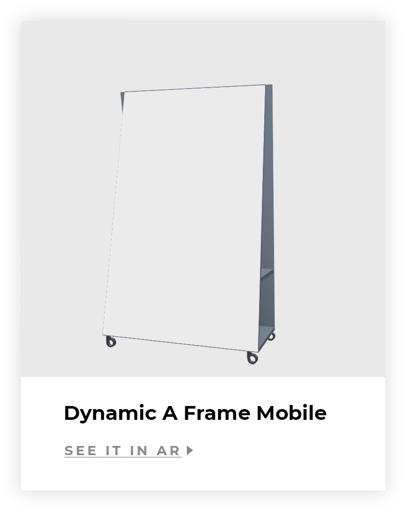 Dynamic A Frame Mobile AR