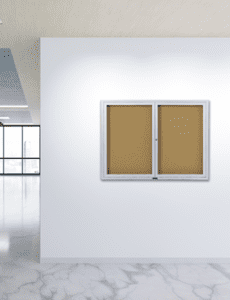 Revere Series Bulletin Board Cabinet
