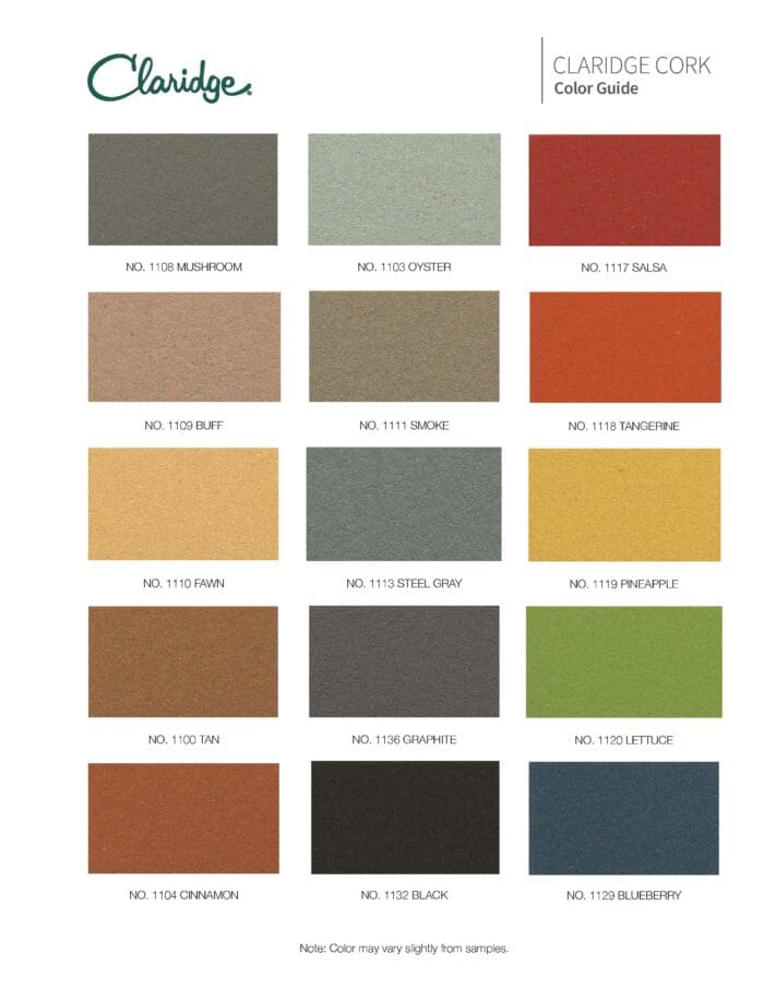 Colors & Finishes Archives - Page 2 of 3 - Claridge Products